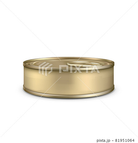 Blank Metallic Bottle For Canned Sprat Fish Vector Blank Metallic Bottle For Canned Sprat Fish Vector 81951064