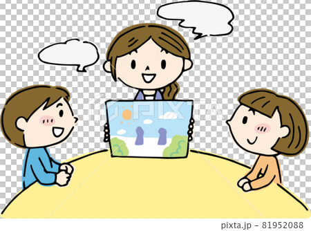 圖片故事節目的講故事 81952088