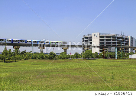 羽田空港第3ターミナルに一番近い第5駐車場(P5)とモノレール 81956415