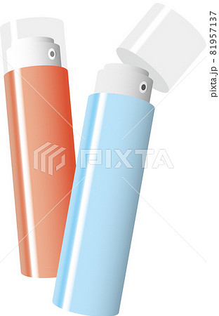 スプレー缶のイラスト素材