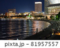 横浜ベイサイド　夜景 81957557