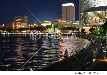 横浜ベイサイド　夜景 81957557