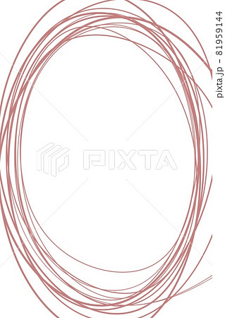 minimalist digital hand drawing abstract illustration of one line neutral frame circle, white background space for text minimalist digital hand drawing abstract illustration of one line neutral frame circle, white background space for text 81959144
