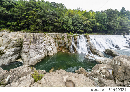 長篠堰堤(新城版ナイアガラの滝) 長篠堰堤(新城版ナイアガラの滝) 81960521