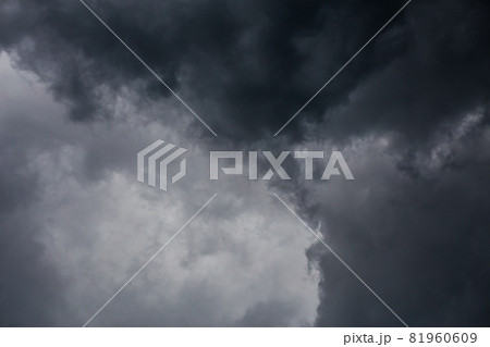 gray incoming storm clouds dark closeup backdrop gray incoming storm clouds dark closeup backdrop 81960609