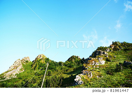 夏の北見神威岬　北海道枝幸町・浜頓別町 81961447