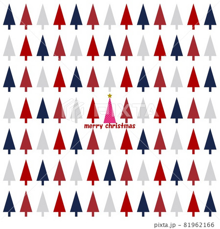 メリークリスマス　クリスマスツリー 81962166