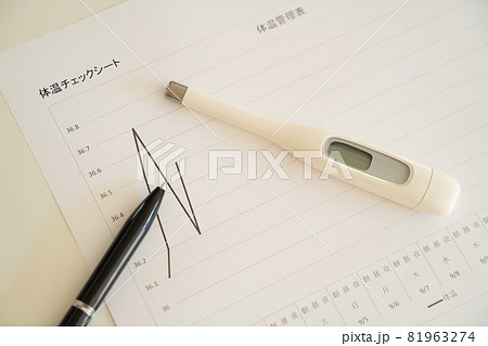 体温表のイメージ 81963274
