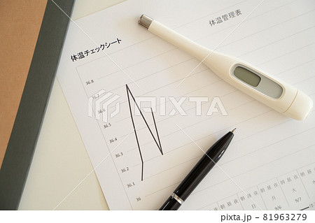 体温表のイメージ 81963279