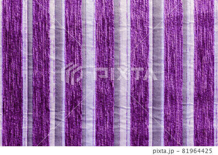 striped synthetic woven upholstery fabric close-up texture striped synthetic woven upholstery fabric close-up texture 81964425