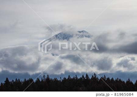朝霧高原からの富士山 81965084