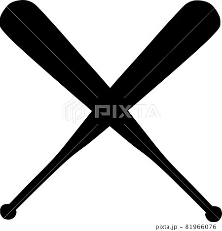 Vector silhouette of Baseball on white background Vector silhouette of Baseball on white background 81966076