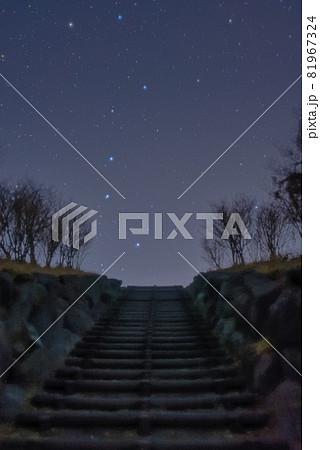 北斗七星　星　景色 81967324