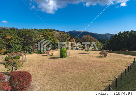 史跡 山中城跡 西の丸 史跡 山中城跡 西の丸 81974593