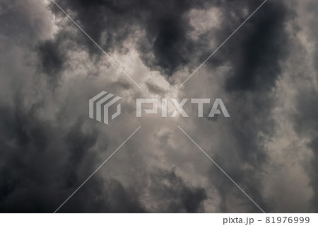 gray incoming storm clouds dark closeup backdrop gray incoming storm clouds dark closeup backdrop 81976999