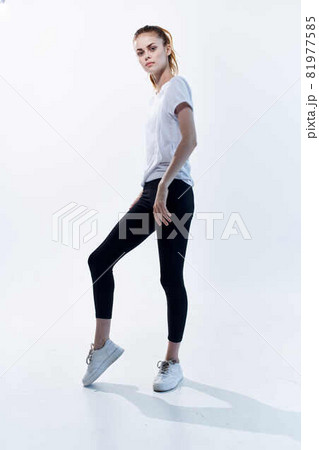 sportive woman workout exercise lifestyle energy 81977585
