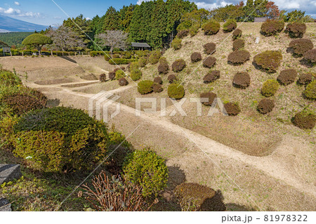 史跡 山中城跡 障子堀 史跡 山中城跡 障子堀 81978322