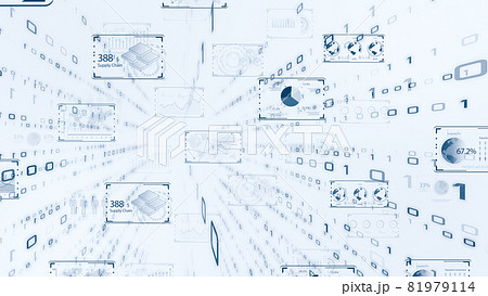 デジタル営業 在宅勤務 テレワーク IoTによる大都市のデジタル化 背景画像のイメージ デジタル営業 在宅勤務 テレワーク IoTによる大都市のデジタル化 背景画像のイメージ 81979114