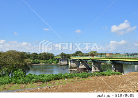 解体中の小谷木橋 奥州市水沢 解体中の小谷木橋 奥州市水沢 81979689