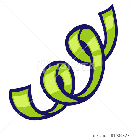 Illustration of serpentine in cartoon style. Cute funny object. 81980323