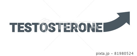 High testosterone level icon. Laboratory...のイラスト素材 [81980524] - PIXTA