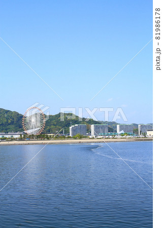 蒲郡市、ラグーナテンボスと三河湾の風景 蒲郡市、ラグーナテンボスと三河湾の風景 81986178