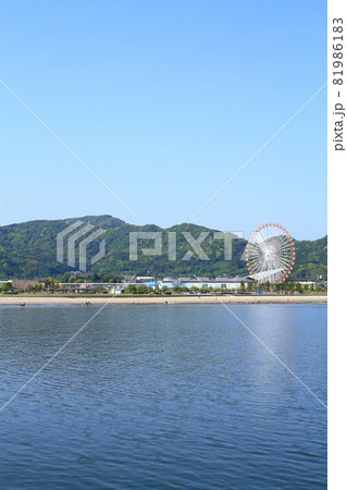 蒲郡市、ラグーナテンボスと三河湾の風景 蒲郡市、ラグーナテンボスと三河湾の風景 81986183