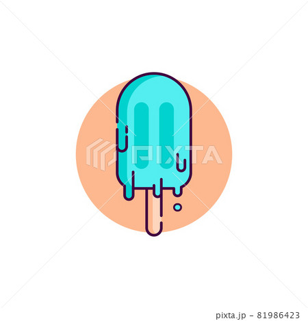 Ice Cream Vector icon design illustration 81986423