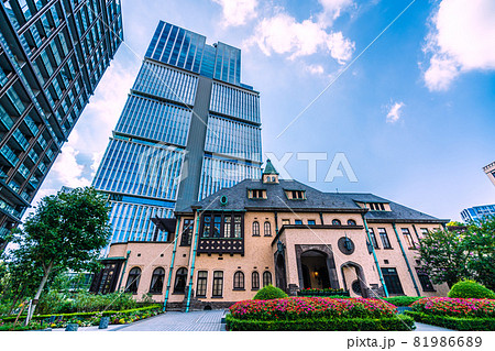 日本の東京都市景観 紀尾井町の超高層ビルなどを望む 日本の東京都市景観 紀尾井町の超高層ビルなどを望む 81986689