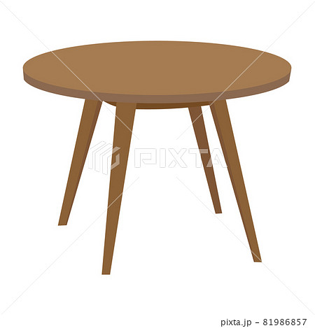 Round table - Stock Illustration [81986857] - PIXTA