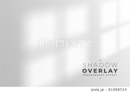 realistic shadow overlay effect of room window pane 81988534