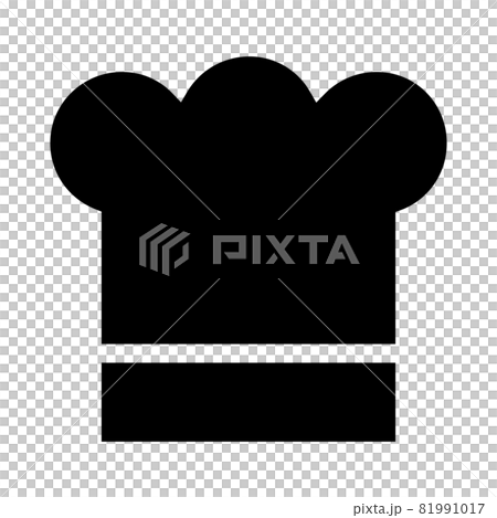 廚師帽剪影 廚師帽剪影 81991017