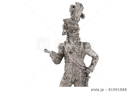 A miniature figure of a tin soldier of the revolutionary A miniature figure of a tin soldier of the revolutionary 81991888