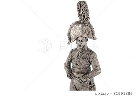 A miniature figure of a tin soldier of the revolutionary A miniature figure of a tin soldier of the revolutionary 81991889