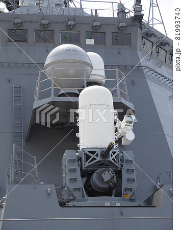 護衛艦の対空火器ファランクス 護衛艦の対空火器ファランクス 81993740