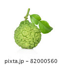 Bergamot fruit isolated on the white background. 82000560