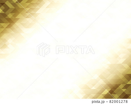 背景 背景素材 コピー テキスト メッセージ スペース ポリゴン 壁紙 イラスト 幾何学 金色のイラスト素材