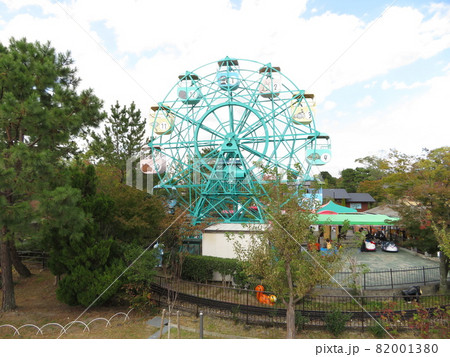 京都市動物園にある本州現役最古の観覧車 82001380