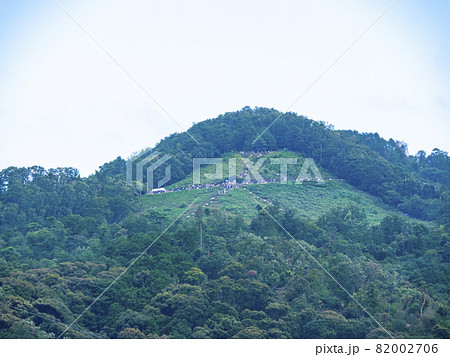 大文字山の火床 (京都市東山) 大文字山の火床 (京都市東山) 82002706