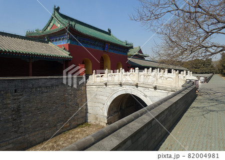 中国 北京の天壇公園の美しい風景 中国 北京の天壇公園の美しい風景 82004981