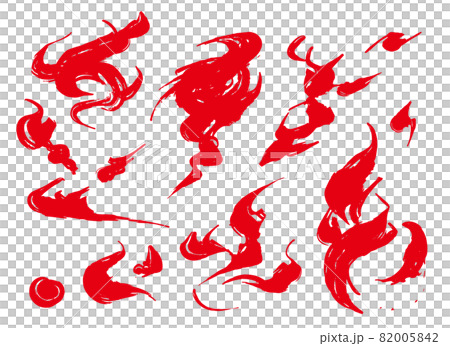 刷字字跡飛騰火焰 82005842