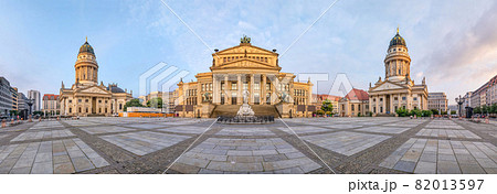Panorama of Gendarmenmarkt square in Berlin Panorama of Gendarmenmarkt square in Berlin 82013597