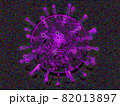 ウイルスイメージ（パープル・紫） 82013897