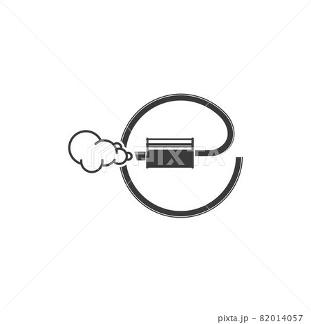 car exhaust icon vector illustration design car exhaust icon vector illustration design 82014057