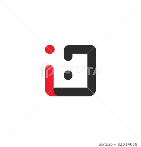 ID  letter icon illustration vector design 82014059