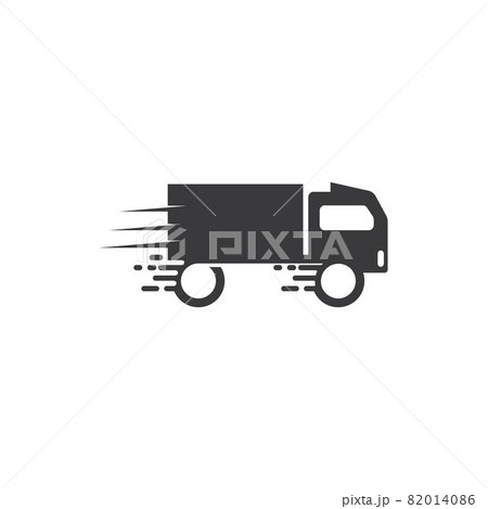 shipping truck icon  vector illustration design 82014086