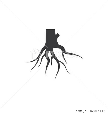 tree roots vector icon illustration design 82014116