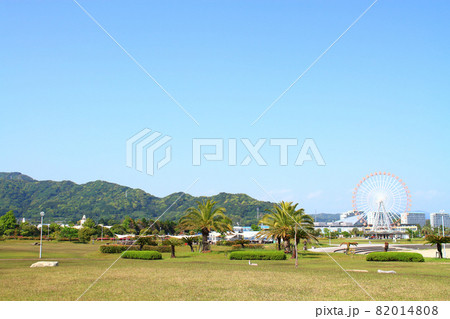蒲郡市、ラグーナテンボスとその周辺の風景 蒲郡市、ラグーナテンボスとその周辺の風景 82014808