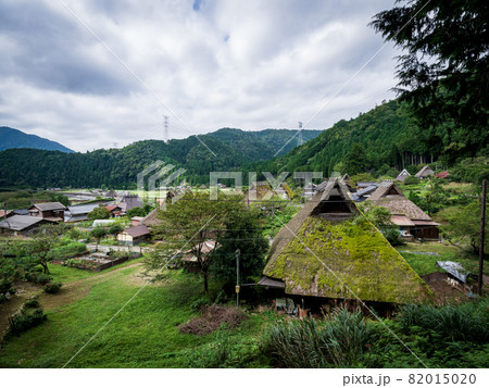 美山かやぶきの里の眺望 82015020