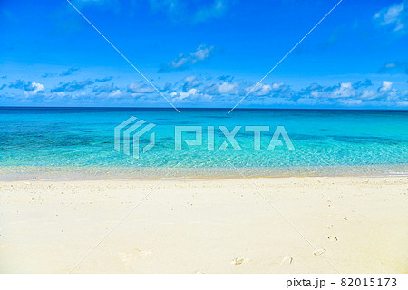 栗間島にある長間浜の超絶景 82015173